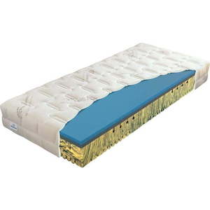 Středně tvrdá/měkká pěnová oboustranná matrace 120x200 cm Herbal visco – Materasso obraz