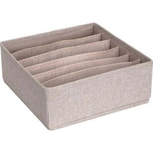 Béžový organizér do zásuvky s přihrádkami Bigso Box of Sweden Drawer, 29 x 11 cm obraz