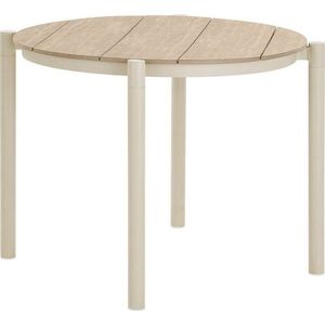 Kovový kulatý zahradní jídelní stůl ø 90 cm Abela – House Nordic obraz