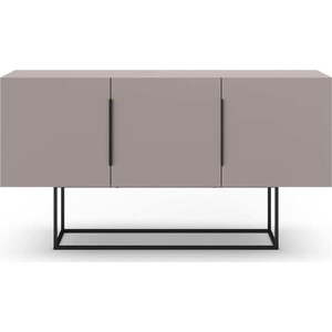 Šedo-béžová nízká komoda 150x80 cm Titan – Marckeric obraz