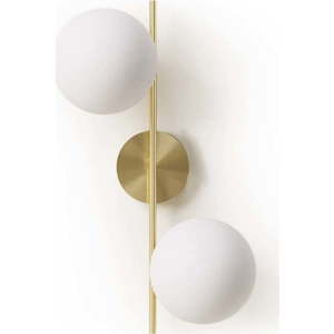 Nástěnné svítidlo v bílo-zlaté barvě ø 14 cm Mahala – Kave Home obraz
