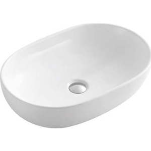 Bílé keramické umyvadlo Sapho Caleo, 60 x 42 cm obraz