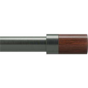 Ocelová roztažitelná garnýž 91 - 183 cm Blok – Umbra obraz