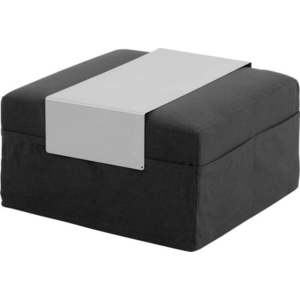 Antracitový rozkládací puf Softline Trio obraz