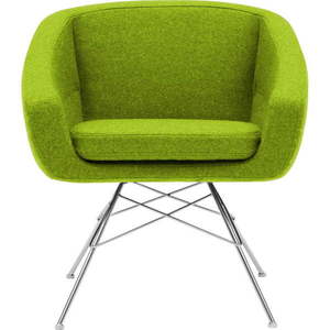 Světle zelené křeslo Softline Aiko obraz