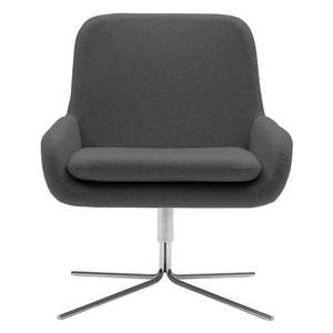 Antracitové otočné křeslo Softline Coco Swivel obraz