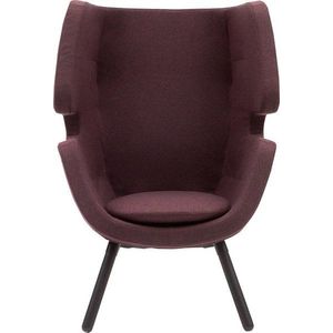 Tmavě fialové křeslo Softline Moai obraz