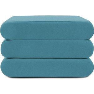 Tyrkysový rozkládací puf Softline Bingo obraz