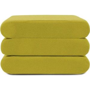 Žlutý rozkládací puf Softline Bingo obraz