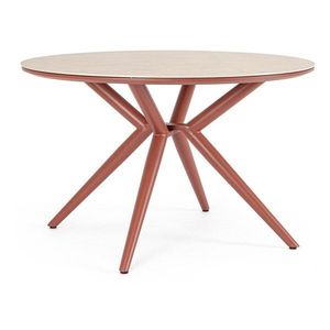 Kulatý zahradní jídelní stůl s deskou z kamene ø 120 cm Cabas – Bizzotto obraz