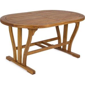 Zahradní jídelní stůl z masivu akácie 90x150 cm Noemi – Bizzotto obraz