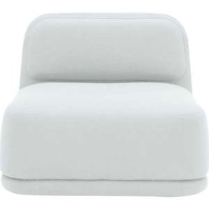 Stříbrně šedé křeslo Softline Standby Low obraz