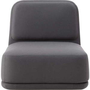 Tmavě šedé křeslo Softline Standby Medium obraz