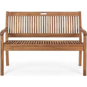 Dřevěná zahradní lavice v přírodní barvě Noemi – Bizzotto obraz