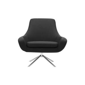 Antracitové otočné křeslo Softline Noomi Swivel obraz