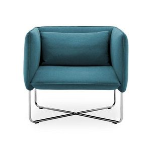 Tyrkysové křeslo Softline Groove obraz