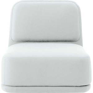 Stříbrně šedé křeslo Softline Standby Medium obraz