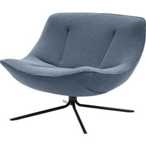 Modré otočné křeslo Softline Vera Swivel obraz