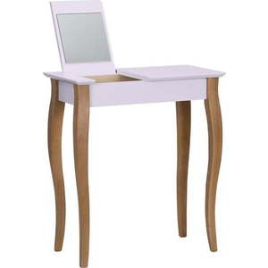 Růžový toaletní stolek se zrcadlem Ragaba Dressing Table, délka 65 cm obraz