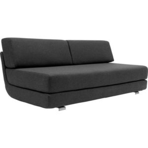 Tmavě šedá rozkládací pohovka Softline Lounge obraz