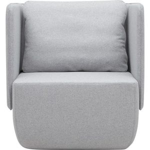 Světle šedé křeslo Softline Opera Low obraz