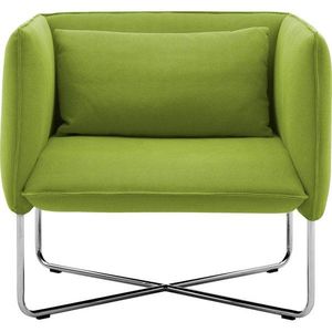 Limetkově zelené křeslo Softline Groove obraz