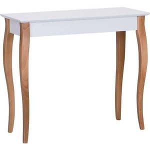 Bílý odkládací stolek Ragaba Console, délka 85 cm obraz
