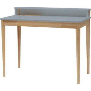 Tmavě šedý pracovní stůl Ragaba ASHME obraz