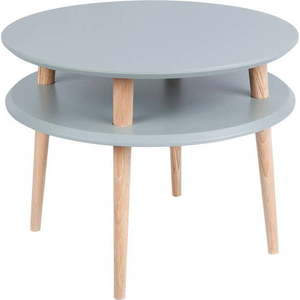 Tmavě šedý konferenční stolek Ragaba UFO, ⌀ 57 cm obraz