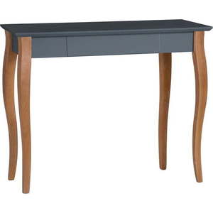 Grafitově šedý psací stůl Ragaba Lillo, délka 85 cm obraz