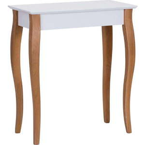 Bílý konzolový odkládací stolek Ragaba Console, délka 65 cm obraz