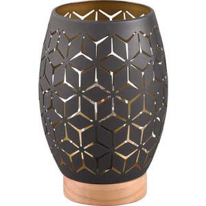 Černá stolní lampa (výška 21 cm) Bidar – Trio obraz