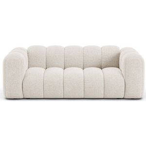 Krémová žinylková pohovka 200 cm Lupine – Micadoni obraz