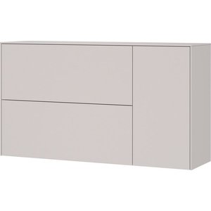 Krémový závěsný botník 137x78x41 cm – Germania obraz