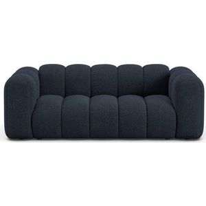 Tmavě modrá žinylková pohovka 200 cm Lupine – Micadoni obraz