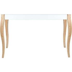 Odkládací konzolový stolek Dressing Table 105x74 cm, bílý obraz