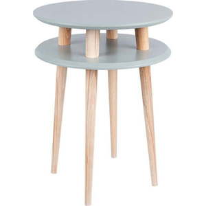 Tmavě šedý odkládací stolek Ragaba UFO, Ø 45 cm obraz