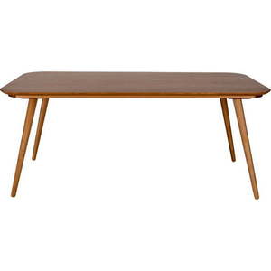 Jídelní stůl z jasanového dřeva Ragaba Contrast, 180 x 90 cm obraz