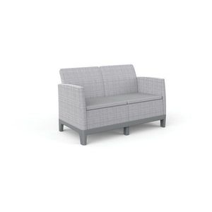 Světle šedá zahradní pohovka Scandi Forma – Keter obraz