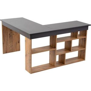 Rohový pracovní stůl v dekoru borovice 120x130 cm Vesper – Kalune Design obraz