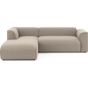 Světle hnědá rohová pohovka (levý roh/s lenoškou) Merid – Ropez obraz