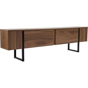 TV stolek v dekoru ořechu v tmavě přírodní barvě 180x50x29, 5 cm Serenity – Kalune Design obraz