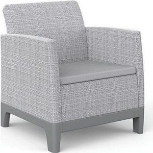 Světle šedá plastová zahradní křesla v sadě 2 ks Scandi Forma – Keter obraz