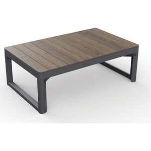 Zahradní konferenční stolek v dekoru ořechu 71, 5x116 cm Lyon – Keter obraz