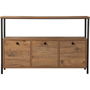 Konzolový stolek v dekoru borovice v přírodní barvě 29, 5x120 cm Solace – Kalune Design obraz