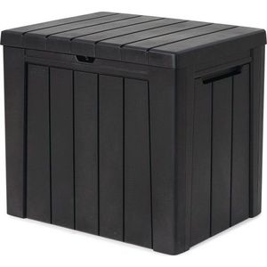 Tmavě šedý plastový zahradní úložný box Urban – Keter obraz