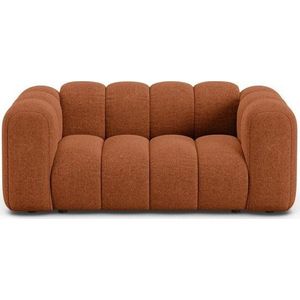 Žinylková pohovka v cihlové barvě 170 cm Lupine – Micadoni obraz