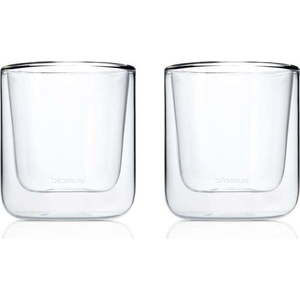 Dvoustěnné sklenice v sadě 2 ks 200 ml Nero – Blomus obraz