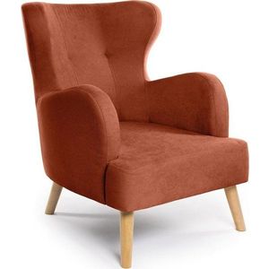 Křeslo ušák v cihlové barvě Noemye – Bonami Selection obraz