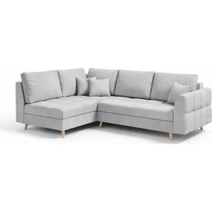 Šedá rohová pohovka (levý roh) Ariella – Ropez obraz